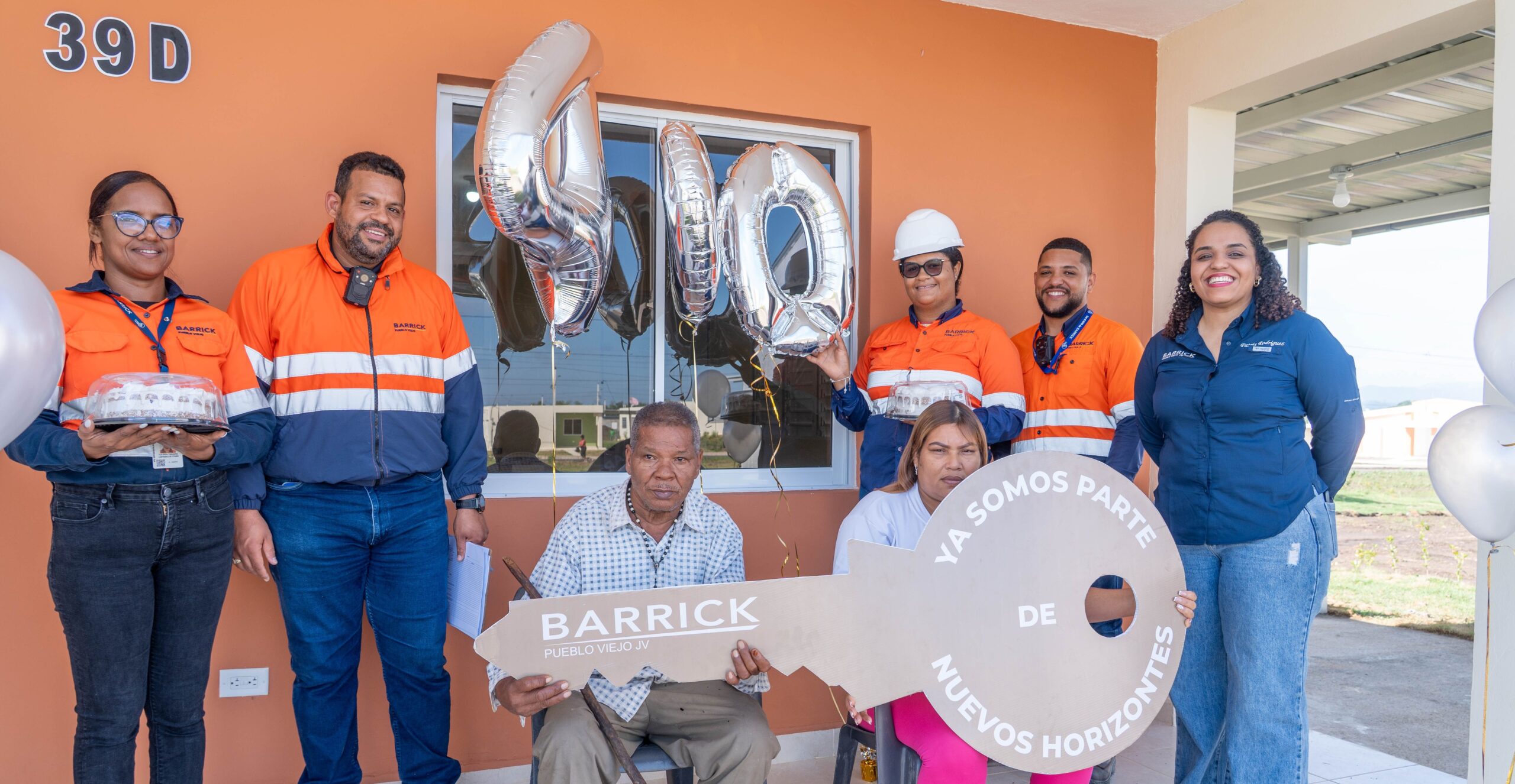 Reasentamiento de Barrick Pueblo Viejo alcanza nuevo hito:  400 familias ya viven en Nuevos Horizontes