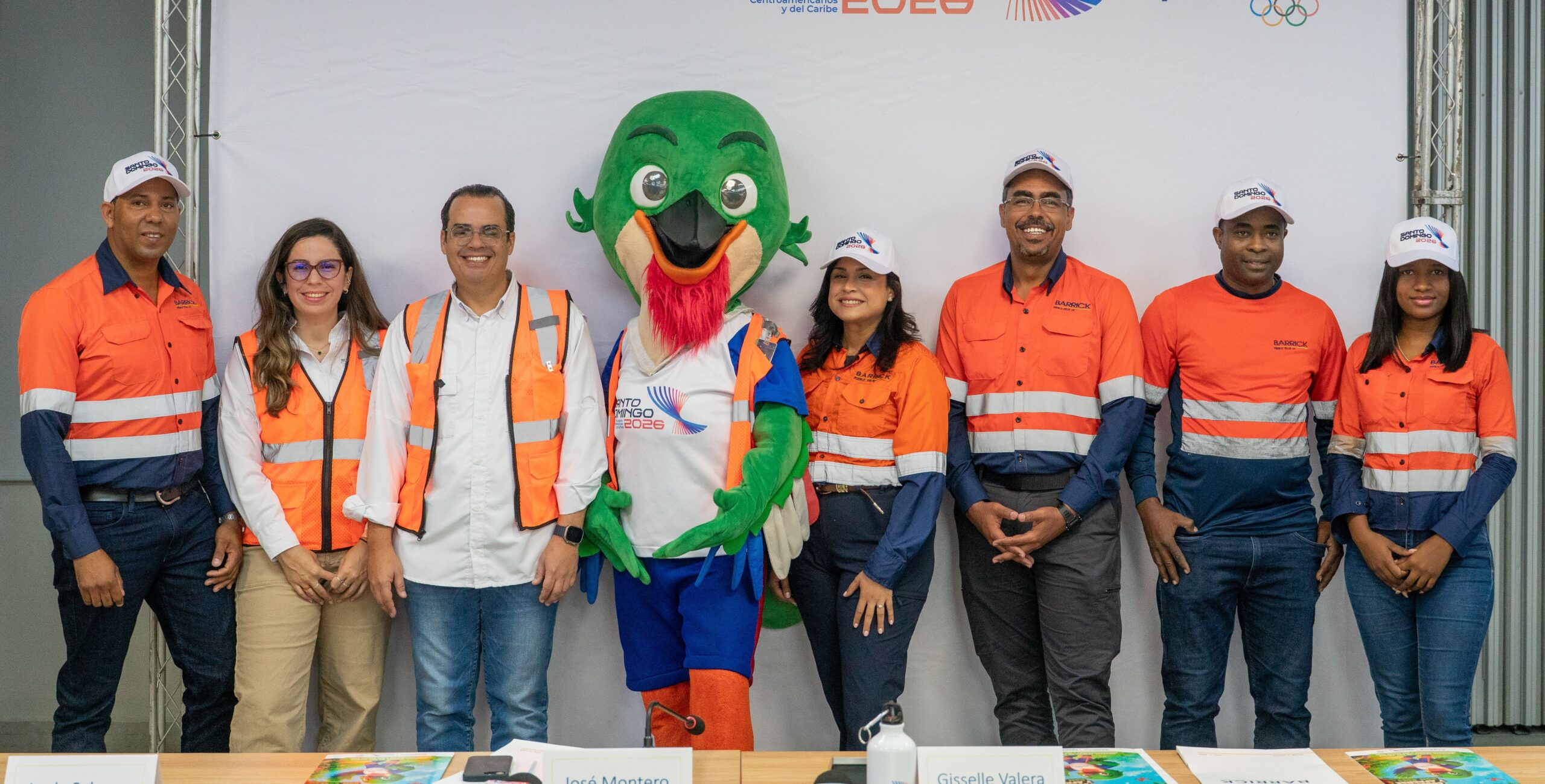 Barrick Pueblo Viejo, Patrocinador Oficial de los XXV Juegos Centroamericanos y del Caribe Santo Domingo 2026